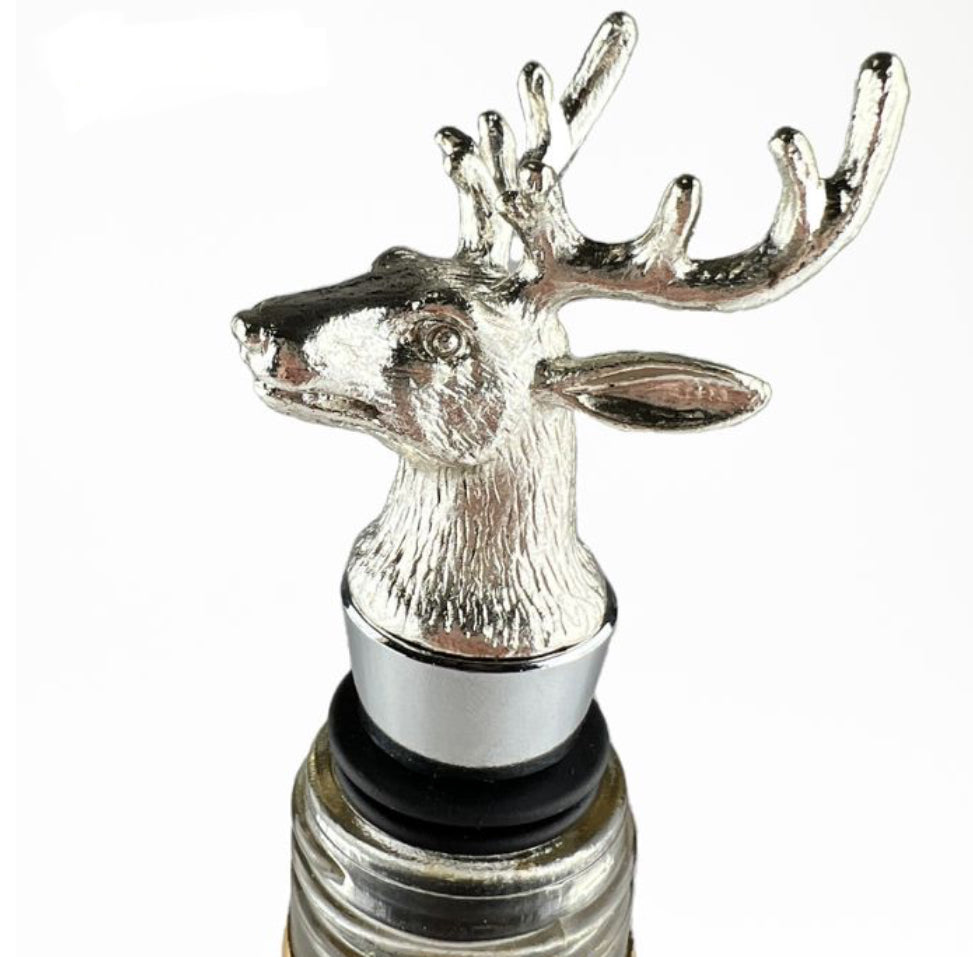Stag Bottle Stopper Copper Fox of Ironbridge