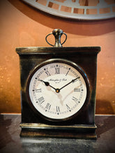 Load image into Gallery viewer, Large Taunton Antique Finish Mantel Clock