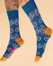 Load image into Gallery viewer, Commuter Cycle Men ankle sock- Powder