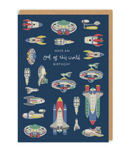Load image into Gallery viewer, Cath Kidston ~Out Of This World Birthday Greetings Card