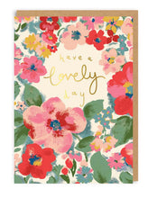 Load image into Gallery viewer, Cath Kidston ~Have a lovely day Greetings Card