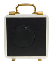 Load image into Gallery viewer, Kimberley Cream & Gold Mantel Clock from Libra Interiors