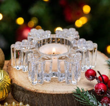 Load image into Gallery viewer, Glass Tea light Holder~Gisela Graham