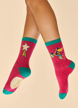 Load image into Gallery viewer, On A Roll Ankle Socks~Powder