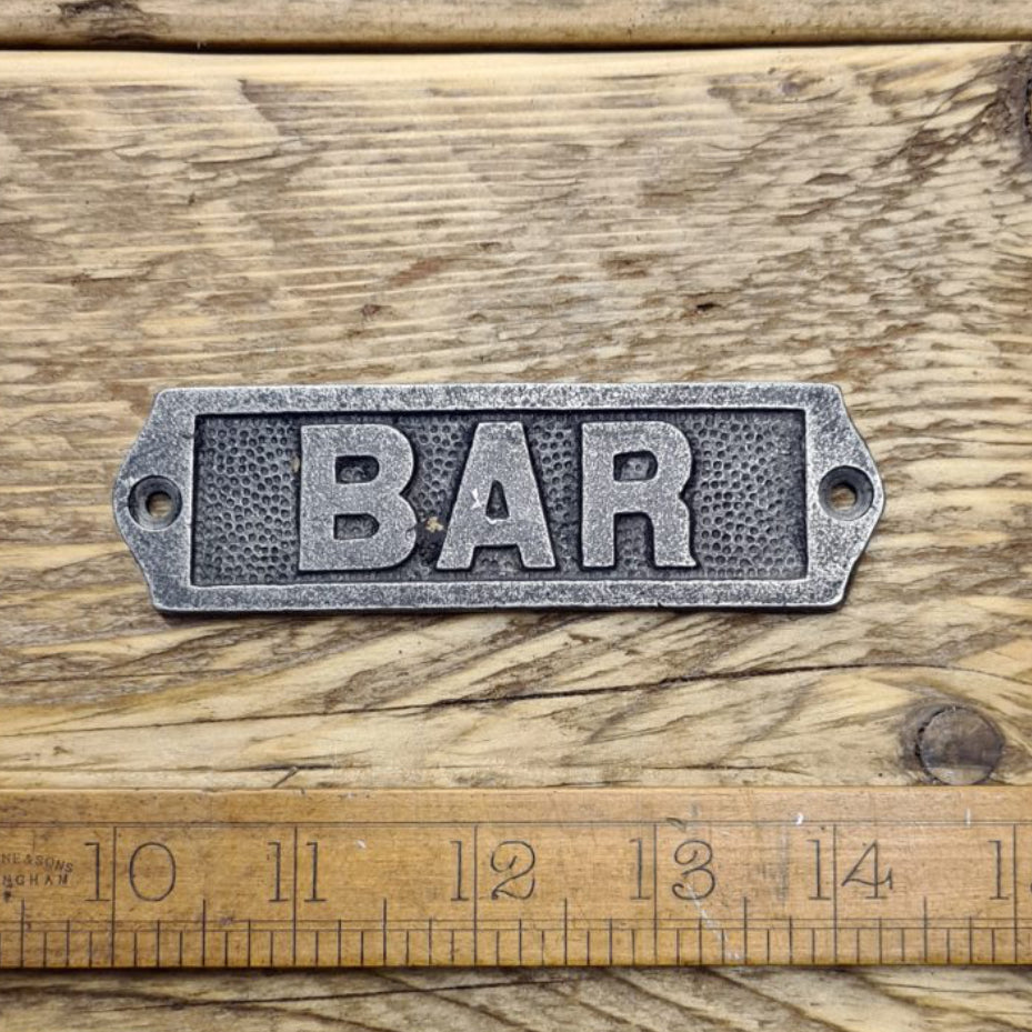 Cast Iron Bar Plaque Copper Fox of Ironbridge