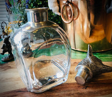 Load image into Gallery viewer, Pewter Fox Head Decanter