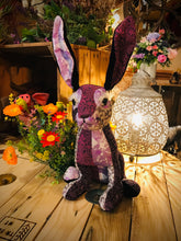 Load image into Gallery viewer, Patchwork Hare Doorstop