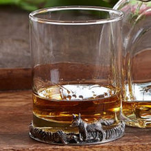 Load image into Gallery viewer, Fox Pewter Whiskey Tumbler
