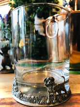 Load image into Gallery viewer, Labrador Pewter Whiskey / Gin Glass