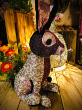 Load image into Gallery viewer, Patchwork Hare Doorstop