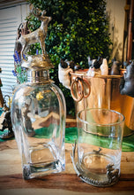 Load image into Gallery viewer, Tall Pewter Stag Decanter