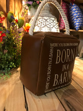 Load image into Gallery viewer, Born in a Barn Doorstop