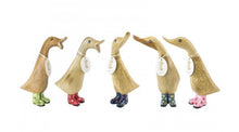Load image into Gallery viewer, Ducklings With Floral Welly Boots