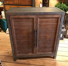 Load image into Gallery viewer, Metal Edged Side Unit / Cabinet