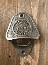 Load image into Gallery viewer, Cast Iron Wall Mounted Bottle Openers Please Click For Different Styles.