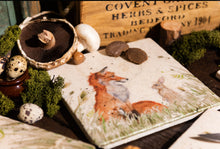 Load image into Gallery viewer, Fox And Hare Medium Marble Platter
