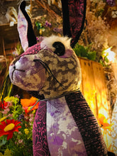 Load image into Gallery viewer, Patchwork Hare Doorstop