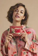 Load image into Gallery viewer, Crane At Sunrise Mini Pouch - Petal - Powder