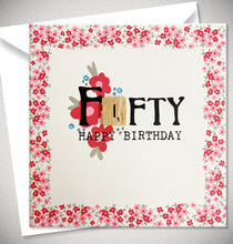 Load image into Gallery viewer, Fifty- Bexy Boo - Greeting Card