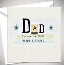 Load image into Gallery viewer, Dad ‘ you are the best!’ - Bexy Boo - Greeting Card