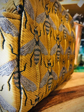 Load image into Gallery viewer, Golden Bee Cosmetic Bag