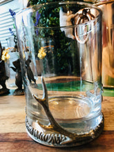 Load image into Gallery viewer, Pewter Stag Whiskey Glass