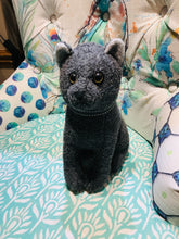 Load image into Gallery viewer, Blue the Cat Door Stop