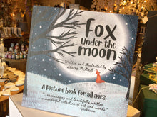 Load image into Gallery viewer, Fox Under the Moon Illustration book.