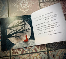 Load image into Gallery viewer, Watching From The Stars' Mini Book ’ Fox Under The Moon - Mini Book