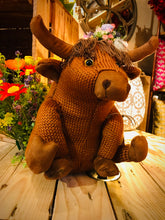 Load image into Gallery viewer, Mull the Highland Cow Door Stop