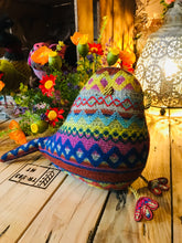 Load image into Gallery viewer, Patchwork Robin Doorstop