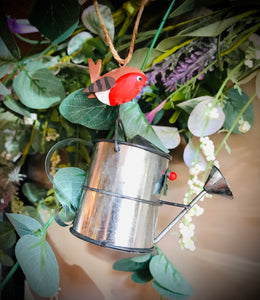 Watering Can With Robin