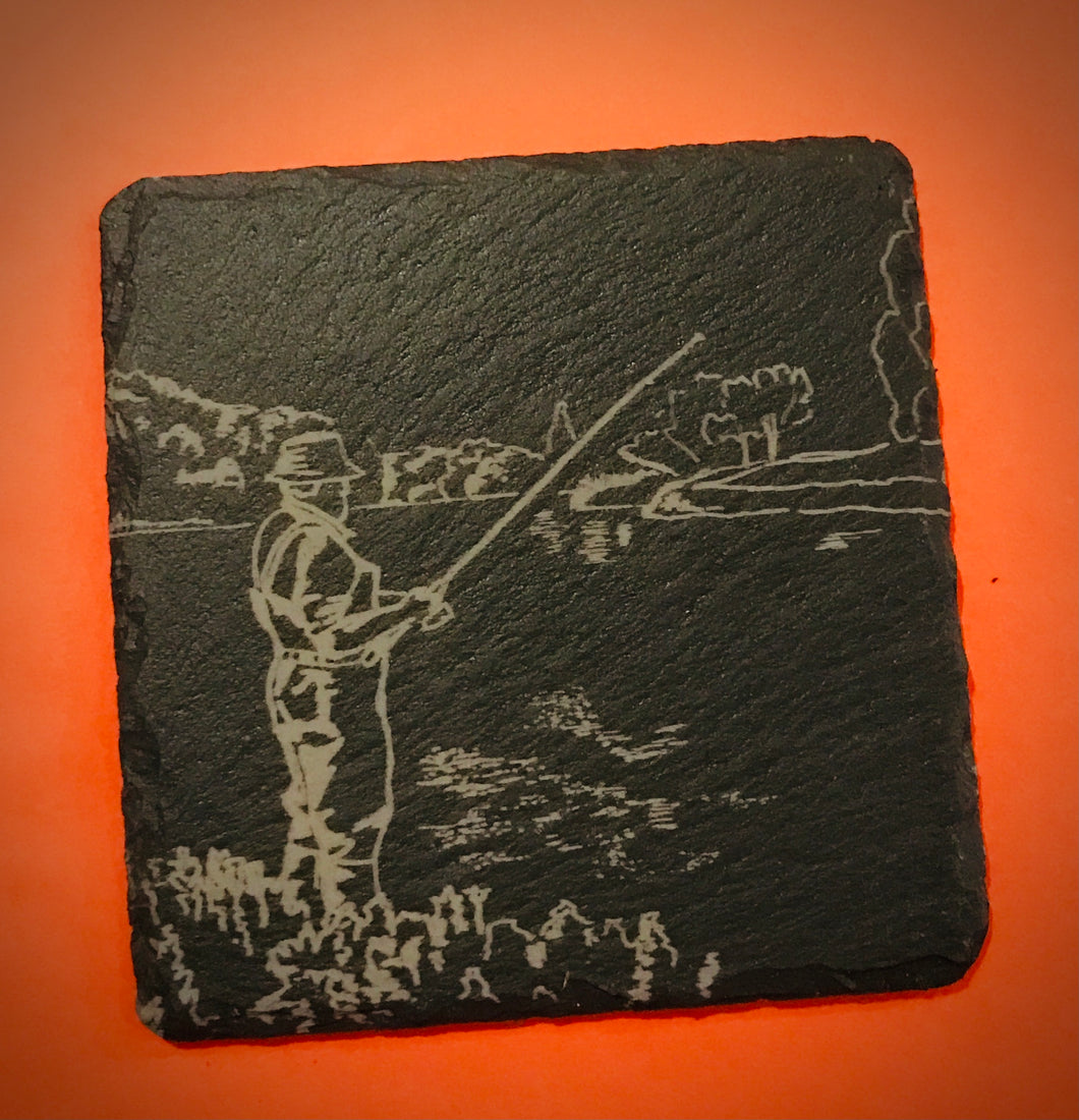 Single Slate Coaster