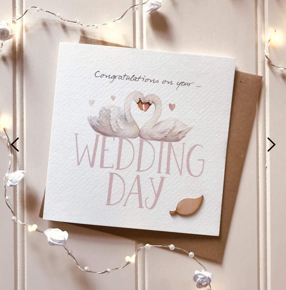 Congratulations on your Wedding Day!~Ginger Betty Greeting Cards