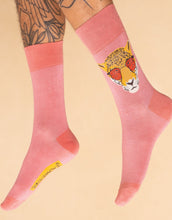 Load image into Gallery viewer, Men’s shady Jaguar ~ Gentlemen Powder socks
