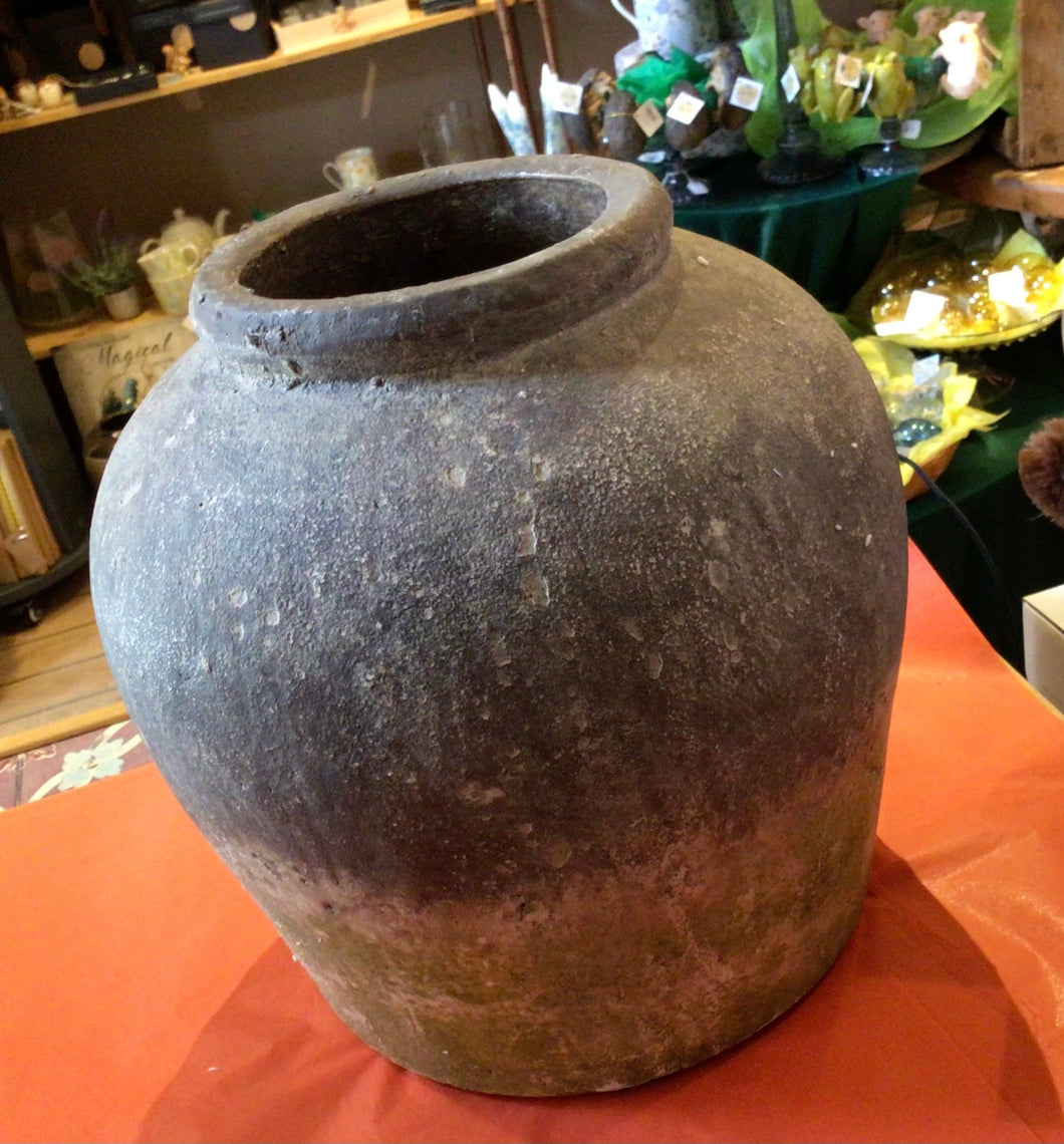 Stone Ware Vase Large