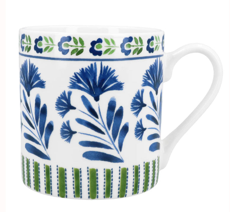 Country Flowers Bone China Mug - Gisela Graham