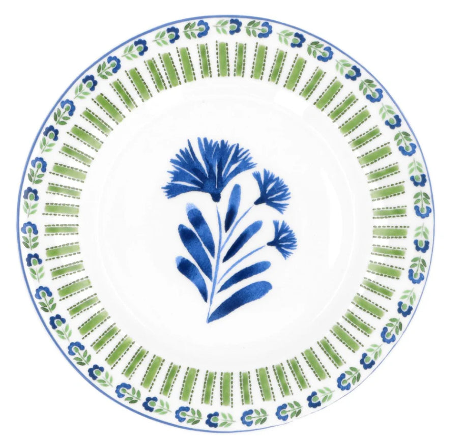 Country Flowers Bone China Plate Small - Gisela Graham