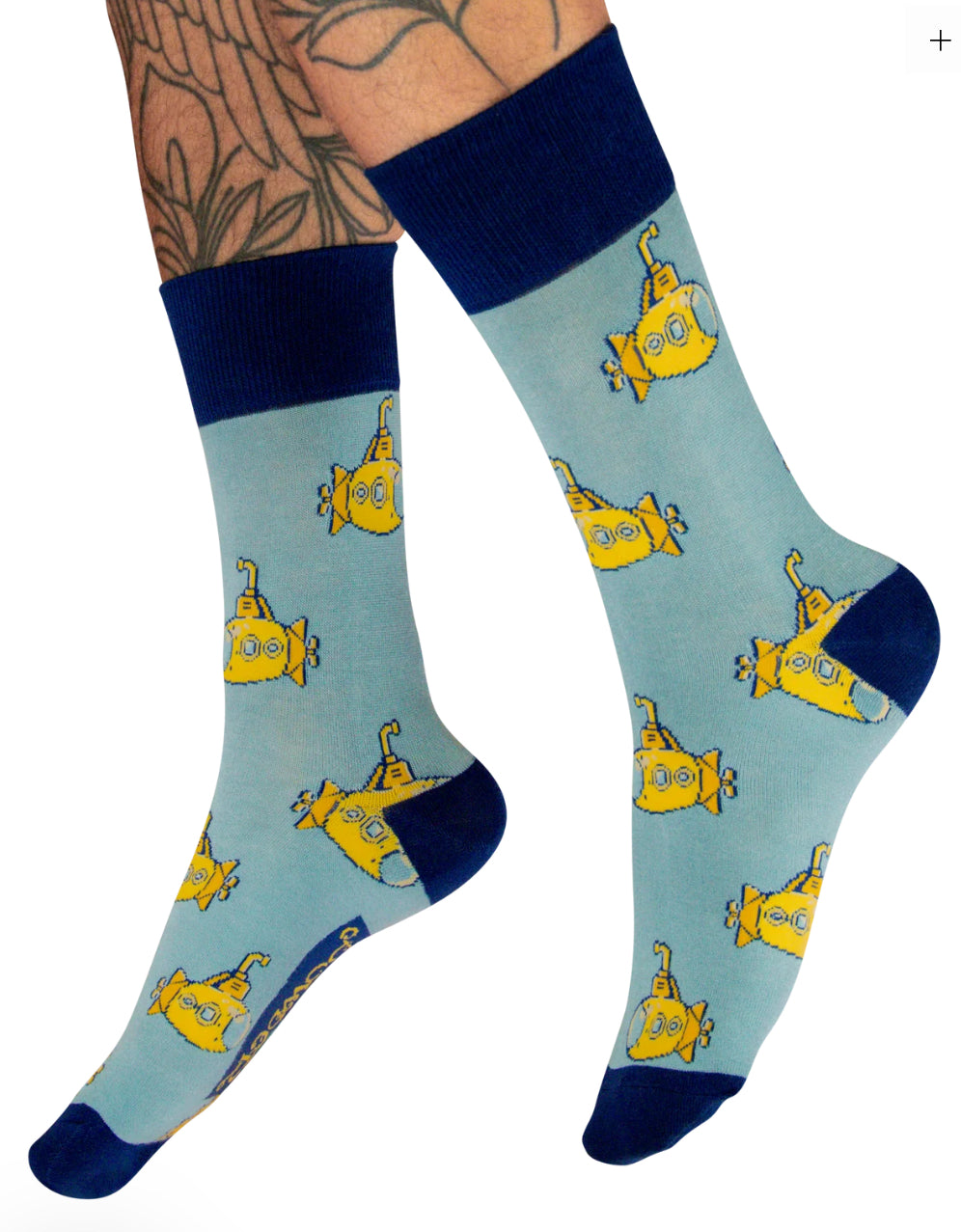 MEN'S SOCKS - YELLOW SUBMARINE IN DENIM