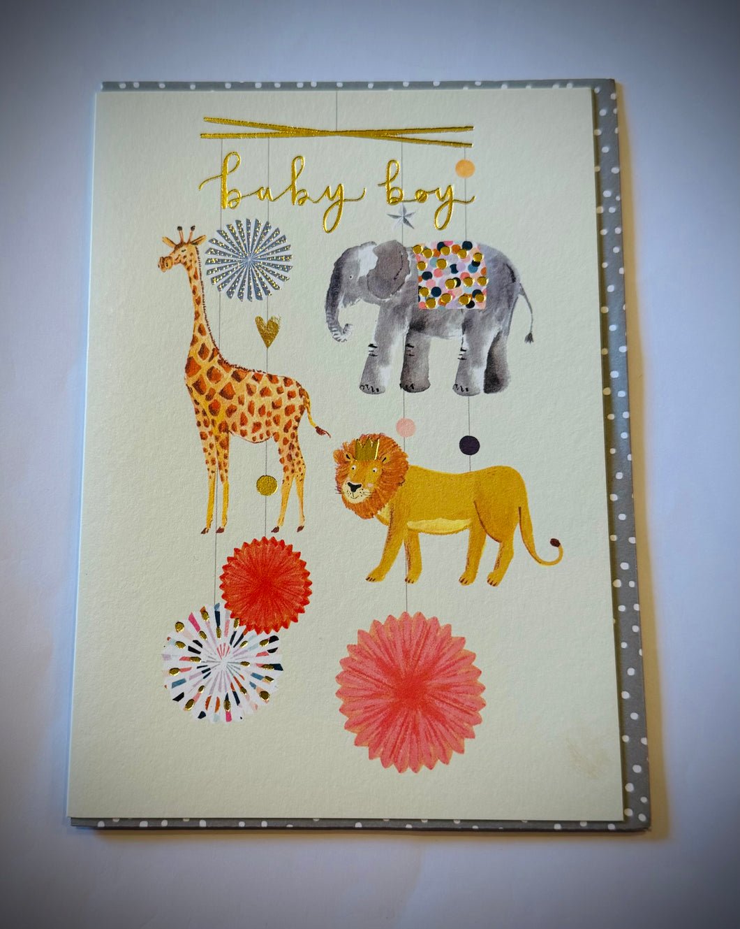 Baby Boy Mobile - Louise Tiler Cards