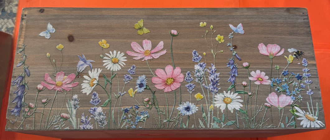 Wooden Flower Trug