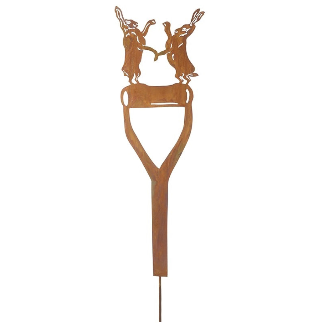 Hare On A Spade Stake