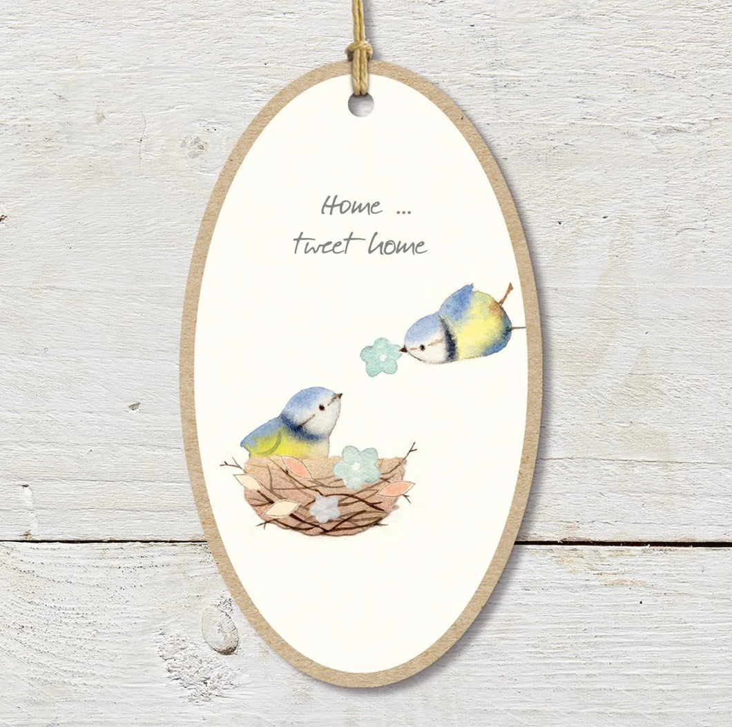 Large Home Tweet Home - Ginger Betty - Hanging Keepsake