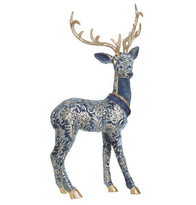 Blue Patterned Deer