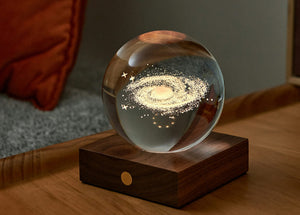 Amber Crystal Light Galaxy