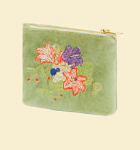 Load image into Gallery viewer, Cockatoo Mini Pouch - Sage - Powder
