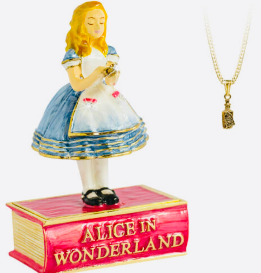 Alice and Wonderland Trinket Box