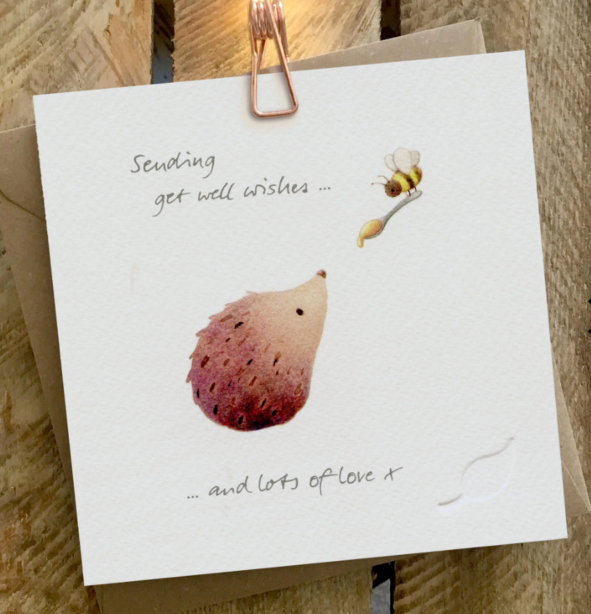 Sending get well wishes… and lots of love! Ginger Betty Greeting cards