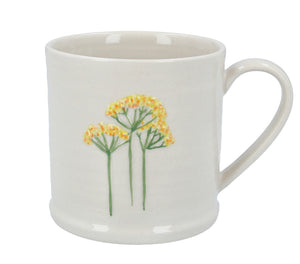 Spring Meadow Embossed Stoneware Mug