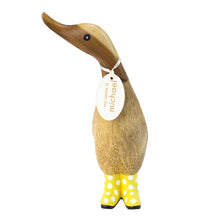 Load image into Gallery viewer, Dcuk Natural Spotted Welly Ducks
